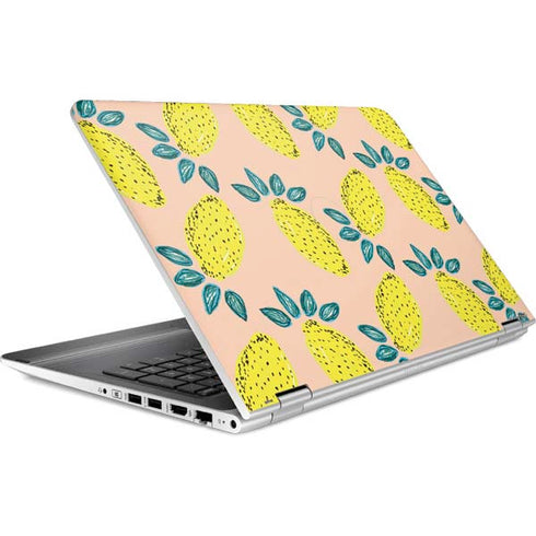 Bouffants and Broken Hearts Lemon Party HP Pavilion Skin